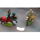 2 Britains  Fighting Figures Knights (E)1971