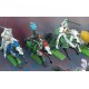 13 Britains Fighting Figures Knights on Horses