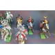 13 Britains Fighting Figures Knights on Horses
