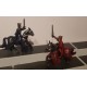 2 Simba Knights on Horses                 ( Toy no 5F)