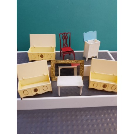 Vintage Dollhouse Furniture Louis Mark&co