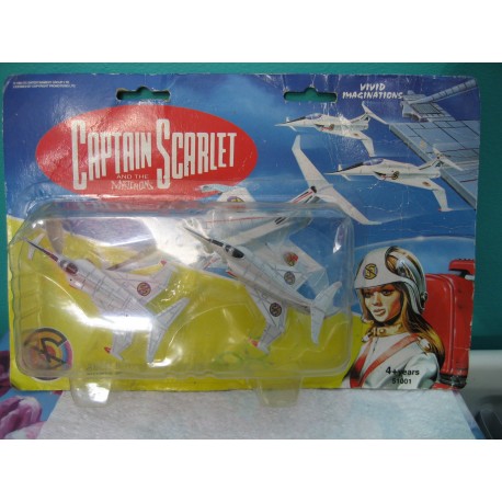 Captian Scarlet Angel Interceptor Jet Fighter