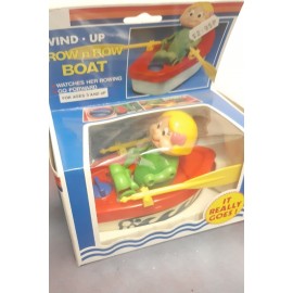 Wind up Boat model Row n Row Toy