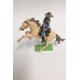VINTAGE Britains Mounted Cowboy With Rifle
