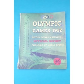1952 OLYMPIC Games Official Report Book