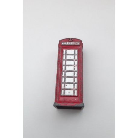VINTAGE Dinky Toys TELEPHONE Box in Red