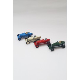 4 VINTAGE Lledo Racing Cars in mint Condition