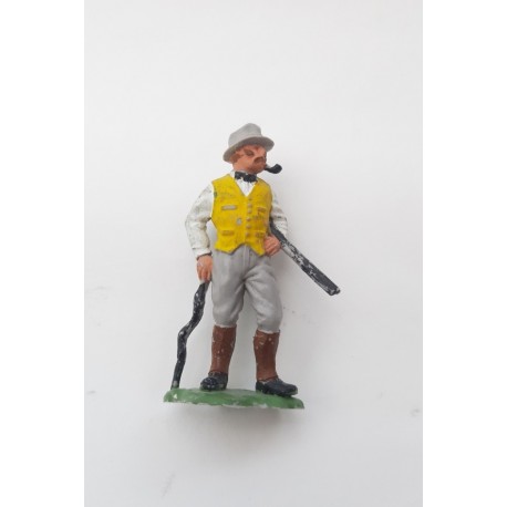 VINTAGE Britains Farmer With Shotgun Figure