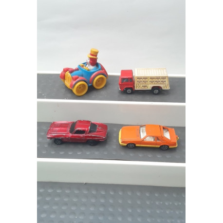 Job Lot of 4 Cars Corgi Lone star Yatming