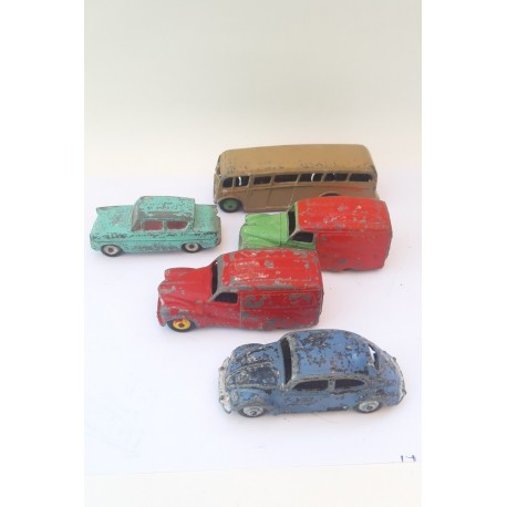 5 VINTAGE Dinky Meccano Toys FOR Sale 1950's