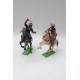 2 VINTAGE Britains us 7th Cavairy and Indians