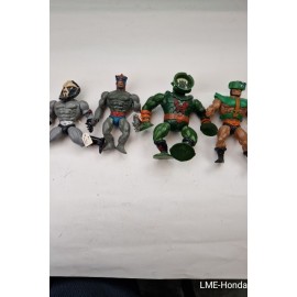 4 VINTAGE He Man Figures Master of the universe