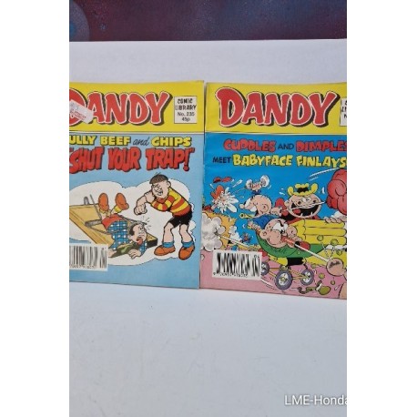 4 Vintage Dandy Comic Library no 233