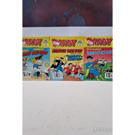 3 Vintage Dandy Comic Library no 245