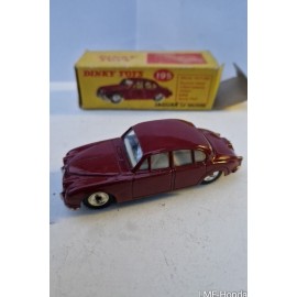 Vintage Dinky 195 Jaguar 3.4 Saloon Maroon For Sale